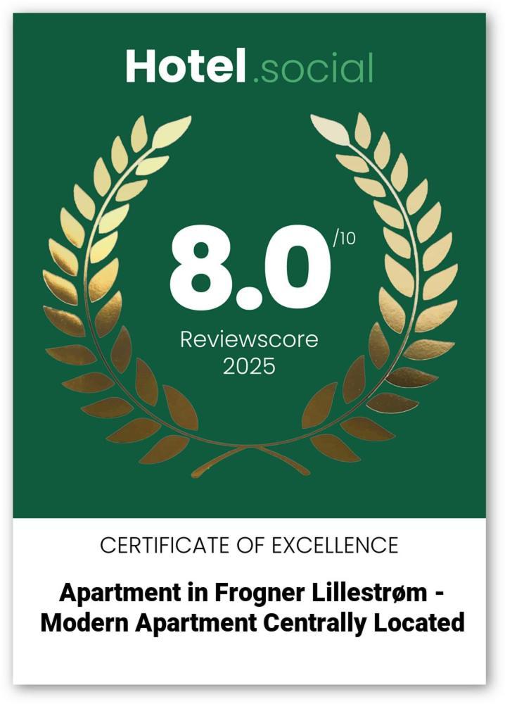 Jeci Apartment In Frogner Lillestrom - Modern And Central Kültér fotó